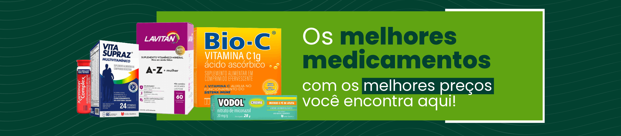 Os melhores medicamentos com os melhores preços